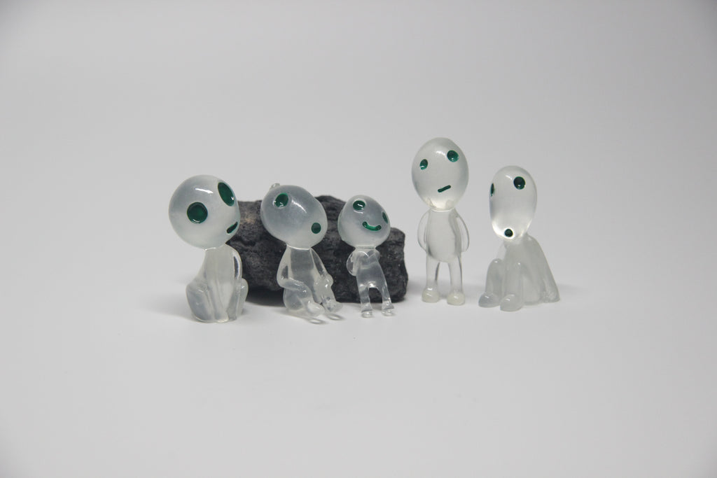 Kodama Figurines (Glow-in-Dark)