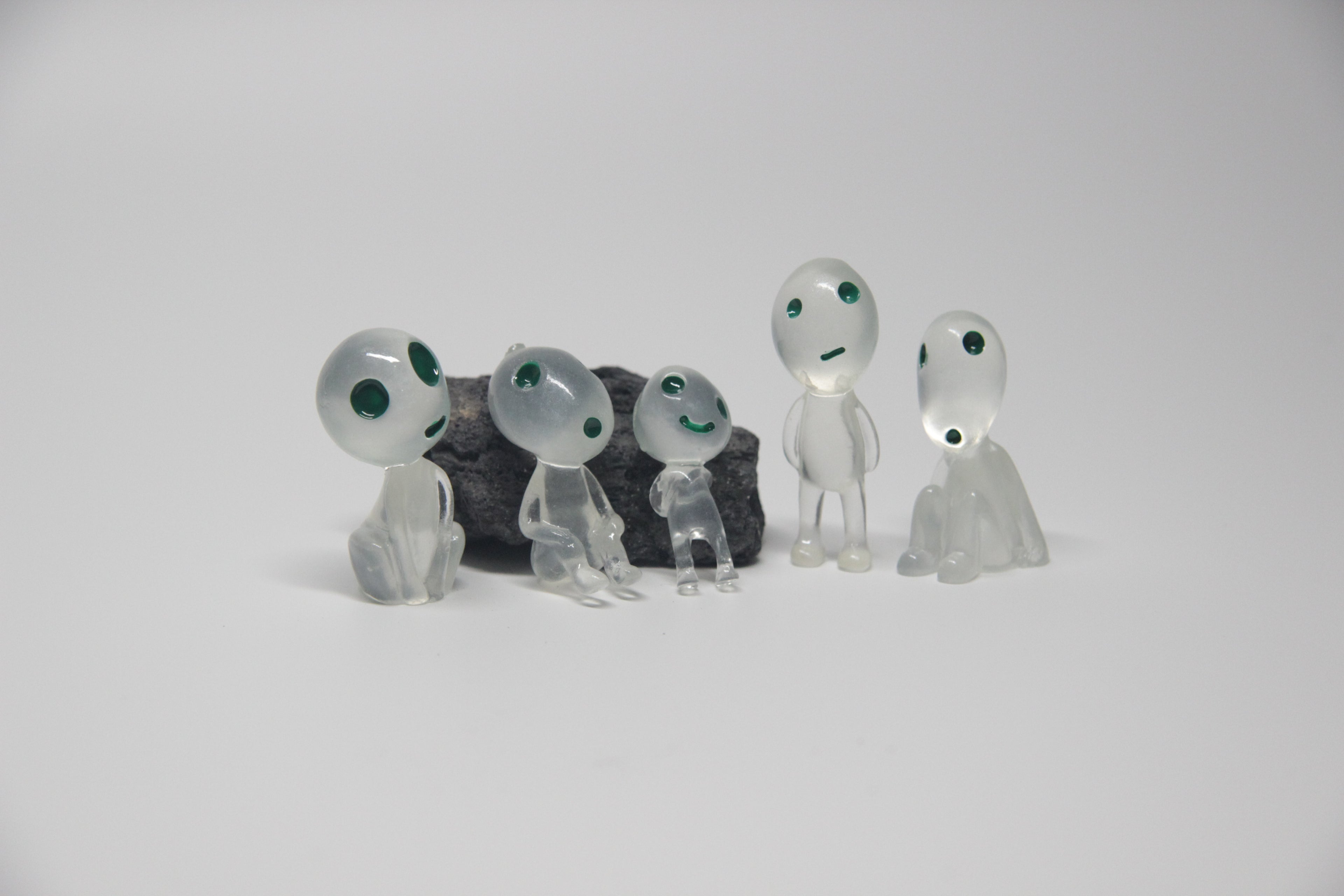 Kodama Figurines (Glow-in-Dark)