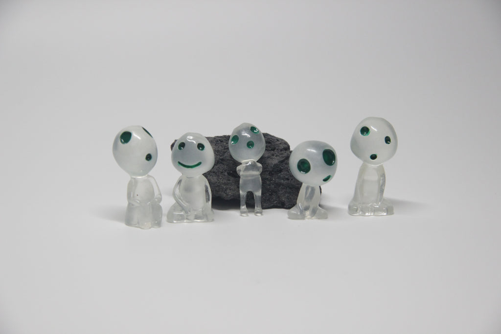 Kodama Figurines (Glow-in-Dark)