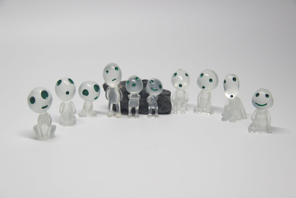 Kodama Figurines (Glow-in-Dark)
