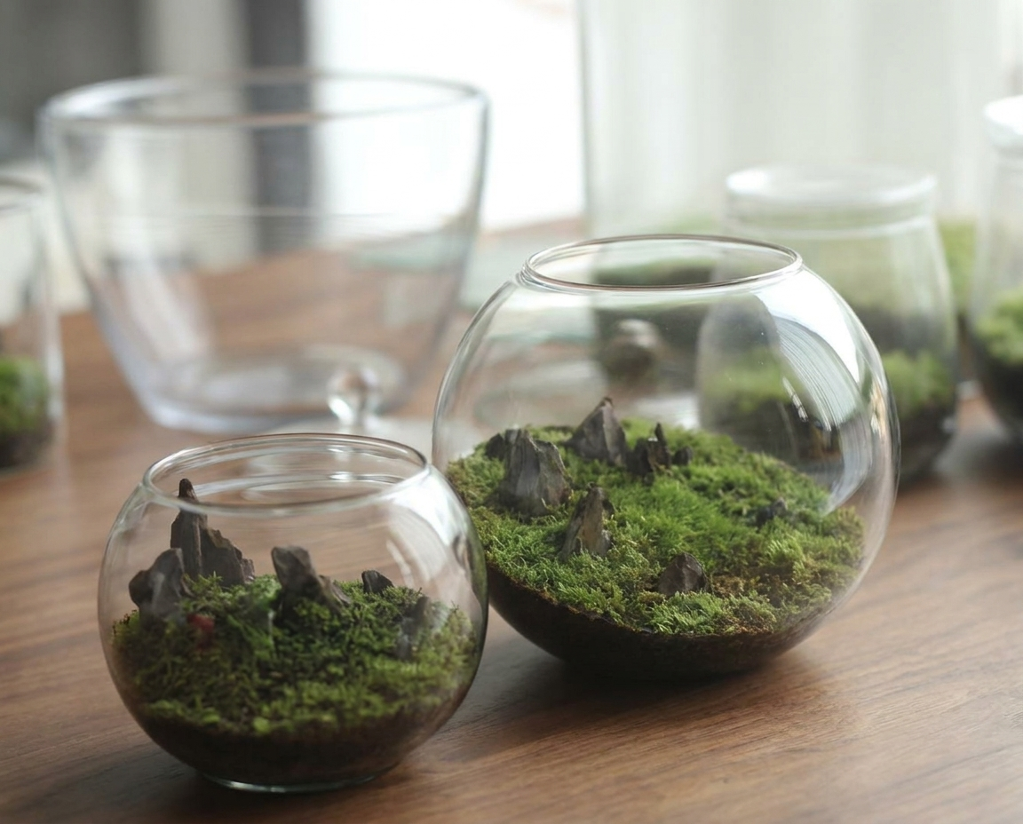 Glass Sphere Bowl | Open Top