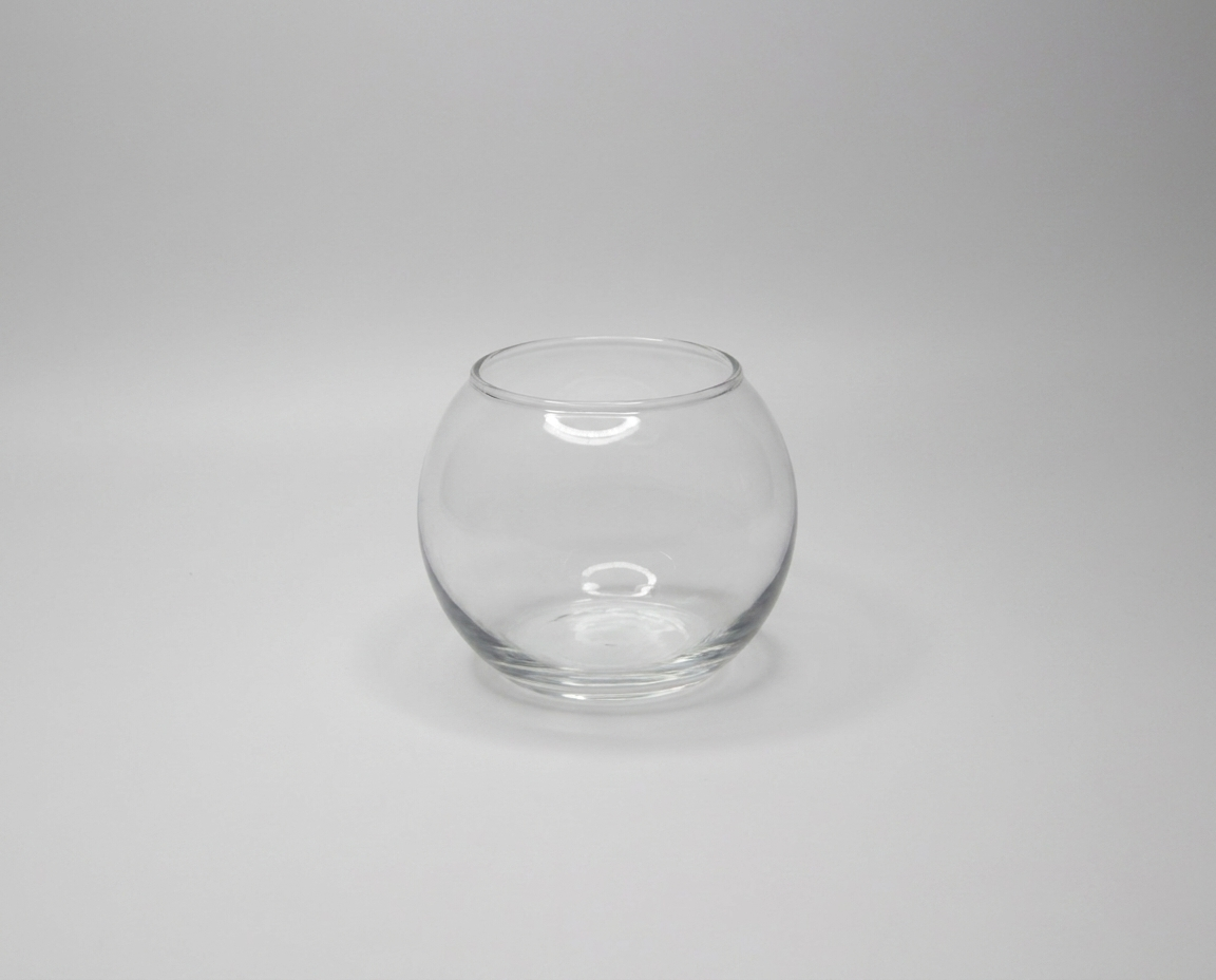 Glass Sphere Bowl | Open Top