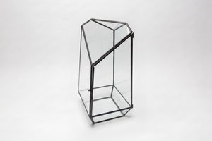 Geometric Prism Glass Terrarium