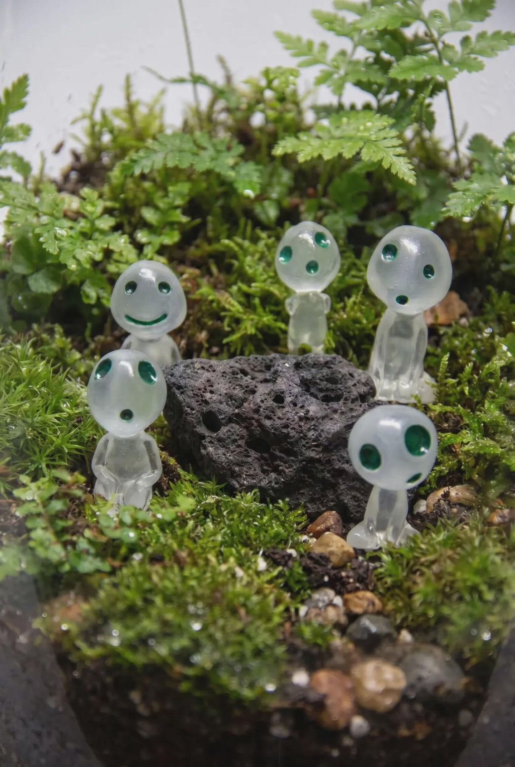 Kodama Figurines (Glow-in-Dark)