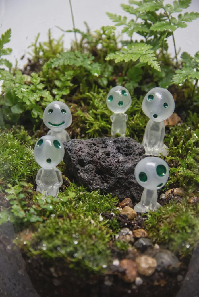 Kodama Figurines (Glow-in-Dark)